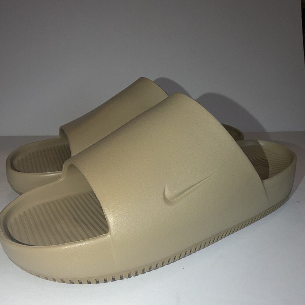 Nike Calm Slide Beige Men's US13 EU47.5 UK12 Rubber Slip On Sandals FD4116-201